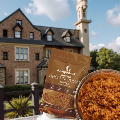AJURWEDAEAT Brown Sugar | Sugar | 100% Pure And Organic Natural And Plant Base | S-126 Sugar