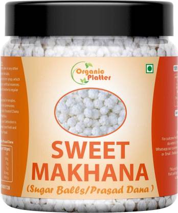 Organic Platter Prasad dana | Sweet Maskhana | Mimosa Nakul Dana |Sugar balls for pooja use(Jar) Sugar