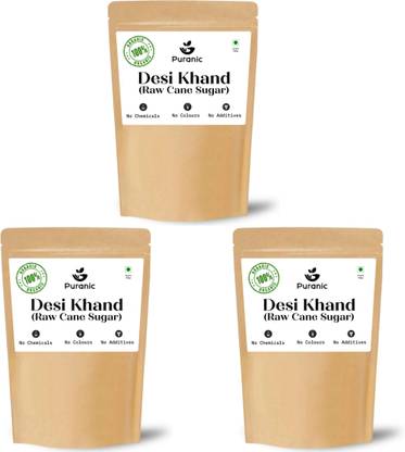 Puranic Organic Desi Khand I Khandsari I Chemical & Pesticides Free I Khaand Sugar