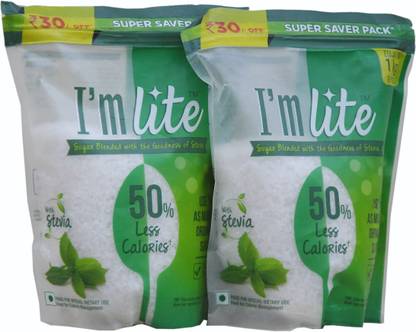 Sugarlite I'm lite 50% less calories sugar Sugar