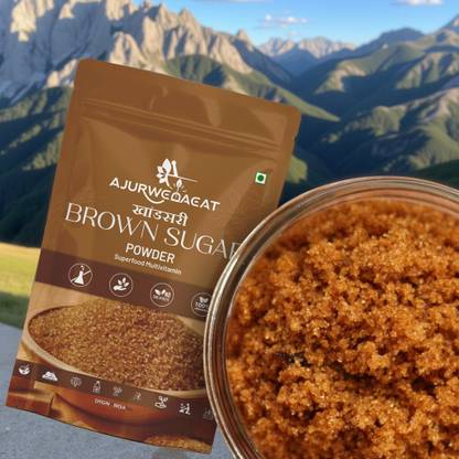 AJURWEDAEAT Brown Sugar | Sugar | 100% Pure And Organic Natural And Plant Base | S-112 Sugar