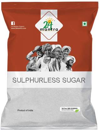 24 Mantra Sulphurless Sugar/Chini/Chakkara Sugar