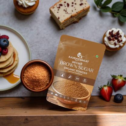 AJURWEDAEAT Brown Sugar – Pure And Natural & Organic | Chemical-Free Sweetener | S-255 Sugar
