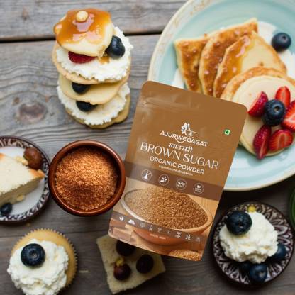 AJURWEDAEAT Brown Sugar – Pure And Natural & Organic | Chemical-Free Sweetener | S-261 Sugar