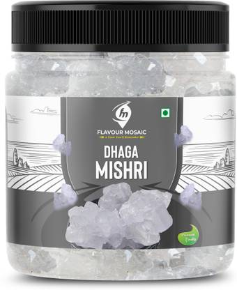 Flavour Mosaic Dhaga Mishri | Pure Thread Crystal Rock Sugar | Thread Mishri Sugar