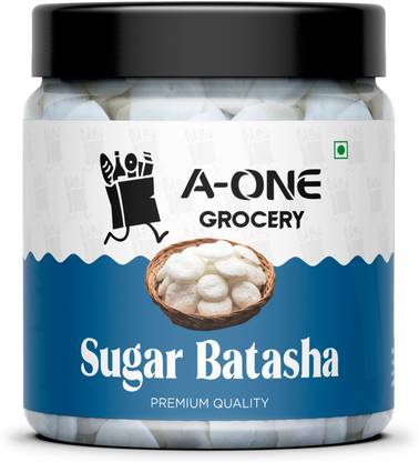 A-ONE GROCERY Homemade Special Sugar Batasha, Puja Patasha for Prasad, Sugar Drop Candy Sugar