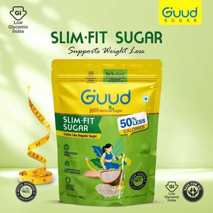 Guud Slim Fit Sugar for Weight Loss | Supports Fat Burn | 50% Less Calories | Low GI Sugar