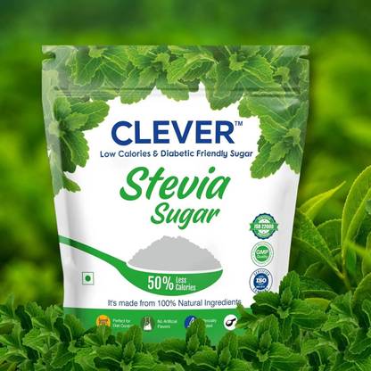 Clever Stevia Sugar Low Calories Diabetic friendly sugar | 100% Natural Stevia leaves Sugar