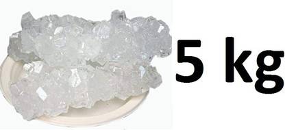 Gopure 100% Mishri Crystal ! Dhaga Mishri ! Thread Crystal (5 KG) Sugar