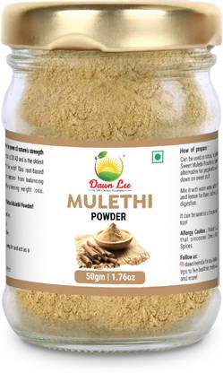 Dawn Lee Mulethi Powder Natural Sugar Alternative Ayurvedic Remedy Licorice Roots Cough Sugar