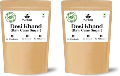 Puranic Organic Desi Khand I Khandsari I Chemical & Pesticides Free I Khaand Sugar