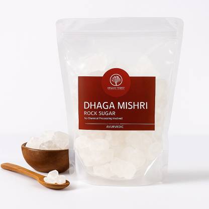 organic forest Dhaga Mishri, 900g (Pure Thread Crystal) Mishri crystals Sugar