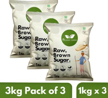 SCB ORGANIC FARMS Desi Khand (100% Natural) Brown Sugar