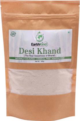 Earthkind Desi Khand |Organic Sugar |Natural | Chemical-Free & Unprocessed Sugar