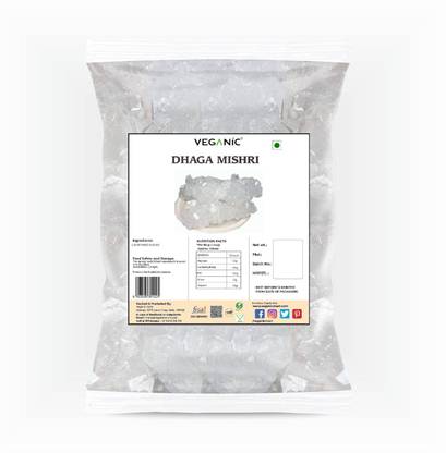 Veganic Dhaga Mishri - Thread Misri Crystal / Rock Sugar Crystal / Sugar Candy Sugar