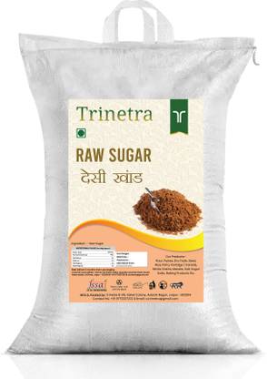 Trinetra Best Quality Desi Khand (Raw Sugar)-2Kg (Packing) Sugar