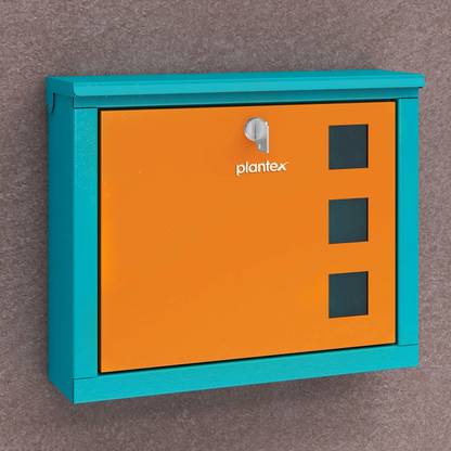 Plantex Metal Letter Box/Small Suggestion Box/Complaint Box/Wall Mount Mail Box for Home Suggestion Box