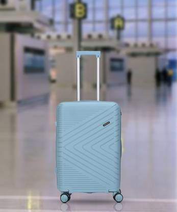 PROVOGUE Hard Shell Travel Trolley Bags For Men & Women Expandable  Check-in Suitcase 4 Wheels - 26 inch