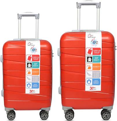 Nkt Jmb 999 combo Cabin & Check-in Set 8 Wheels - 24 inch