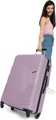 YAYAVAR Monaco Scratchproof 360Degree Rotating Latest Design Trolley Bag Check-in Suitcase 4 Wheels - 30 Inch