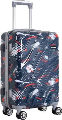Falkon SPARK Hard PC 8 Wheel Spinner, Unbreakable with Combi Lock Check-in Suitcase 8 Wheels - 24 inch