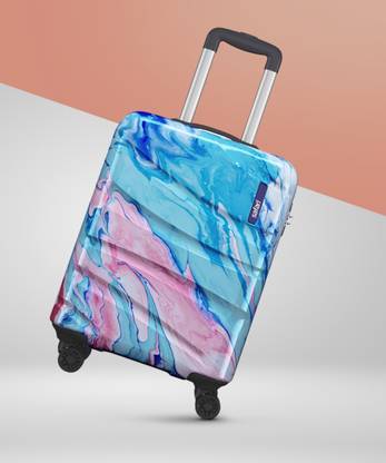 SAFARI Hue 8 Weels Printed Trolley Bag Cabin Suitcase 8 Wheels - 22 inch