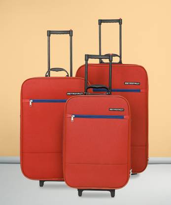 METRONAUT FRILL Set-3 (30 Inch+26 Inch+ 22 Inch) Cabin & Check-in Set 2 Wheels - 30 INCH