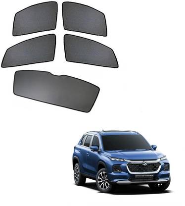 AuTO ADDiCT Side Window, Rear Window Sun Shade For Toyota Glanza