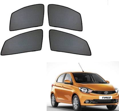 HUB HUNT Side Window, Rear Window Sun Shade For Tata Tiago
