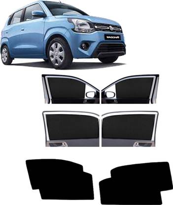 DreamRow Side Window Sun Shade For Maruti Suzuki WagonR