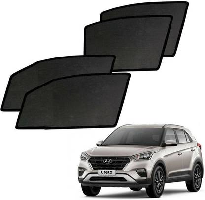 DSParts Rear Window, Side Window Sun Shade For Hyundai Creta