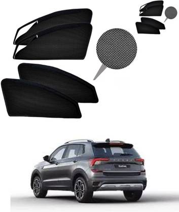 RAKRISH Rear Window, Side Window Sun Shade For Skoda Kushaq