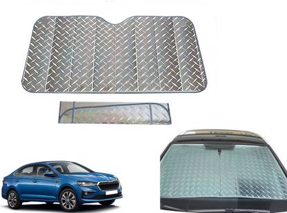 AUTO PEARL Dashboard, Windshield Sun Shade For Skoda Slavia