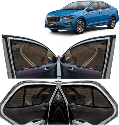 Kingsway Side Window, Rear Window Sun Shade For Skoda Slavia