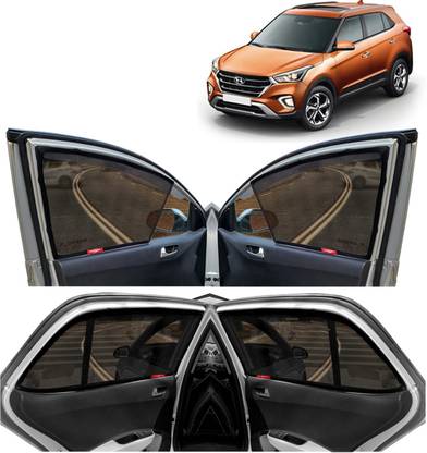 Kingsway Side Window, Rear Window Sun Shade For Hyundai Creta