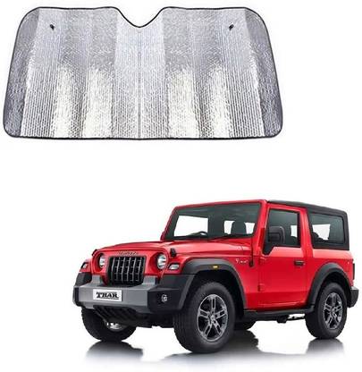 SPREADX Windshield Sun Shade For Mahindra Thar