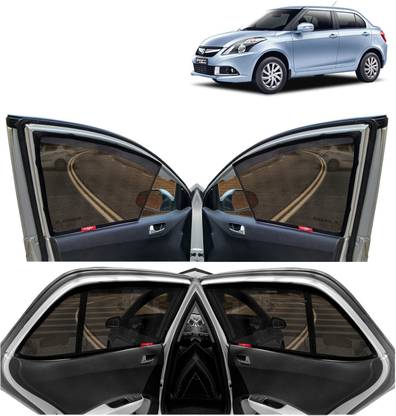 Kingsway Side Window, Rear Window Sun Shade For Maruti Suzuki Swift Dzire