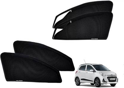 RAKRISH Rear Window, Side Window Sun Shade For Hyundai Grand i10