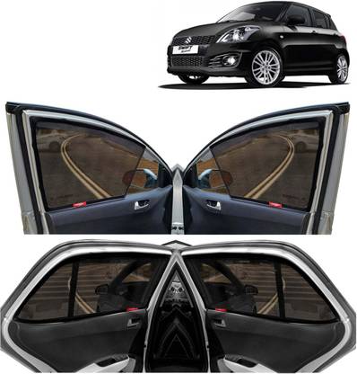 Kingsway Side Window, Rear Window Sun Shade For Maruti Suzuki Swift