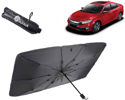 Selifaur Dashboard, Rear Window, Sun Roof, Windshield Sun Shade For Honda Civic