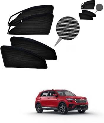 RAKRISH Rear Window, Side Window Sun Shade For Skoda Kushaq