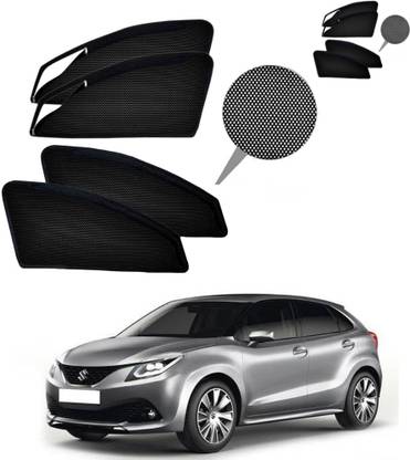 RAKRISH Rear Window, Side Window Sun Shade For Maruti Suzuki Baleno