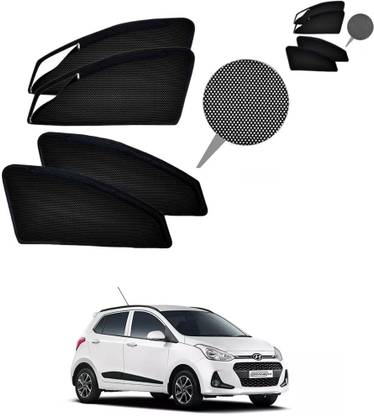RAKRISH Rear Window, Side Window Sun Shade For Hyundai Grand i10