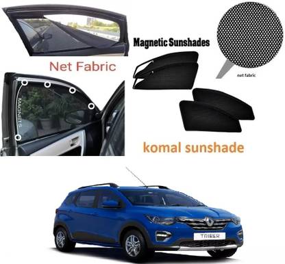 Komal Sunshade Rear Window, Side Window Sun Shade For Renault Triber