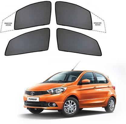 Accessories cart Rear Window, Side Window Sun Shade For Tata Tiago