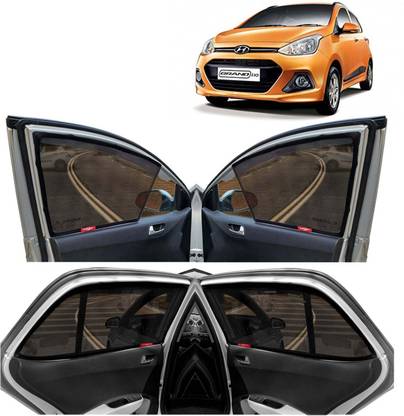 Kingsway Side Window, Rear Window Sun Shade For Hyundai Grand i10