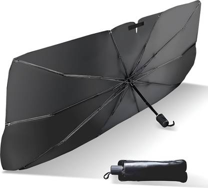 Wagzo Windshield Sun Shade For Universal For Car Universal For Car
