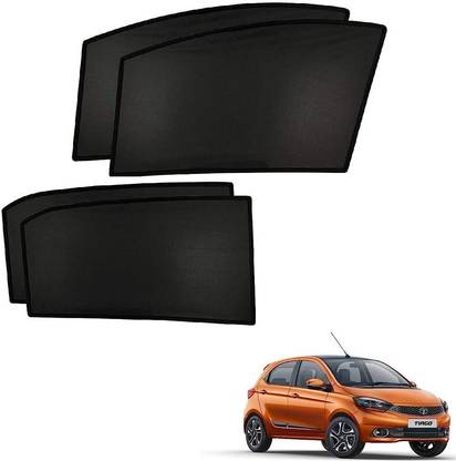 HUB HUNT Side Window, Rear Window Sun Shade For Tata Tiago