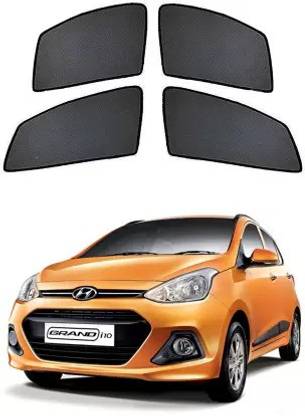 RAKRISH Rear Window, Side Window Sun Shade For Hyundai Grand i10