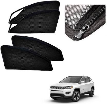 HUB HUNT Side Window, Rear Window Sun Shade For Jeep Compass